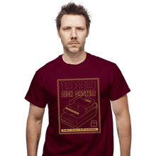 Load image into Gallery viewer, Secret_Shirts T-Shirts, Unisex / Small / Maroon Disk System
