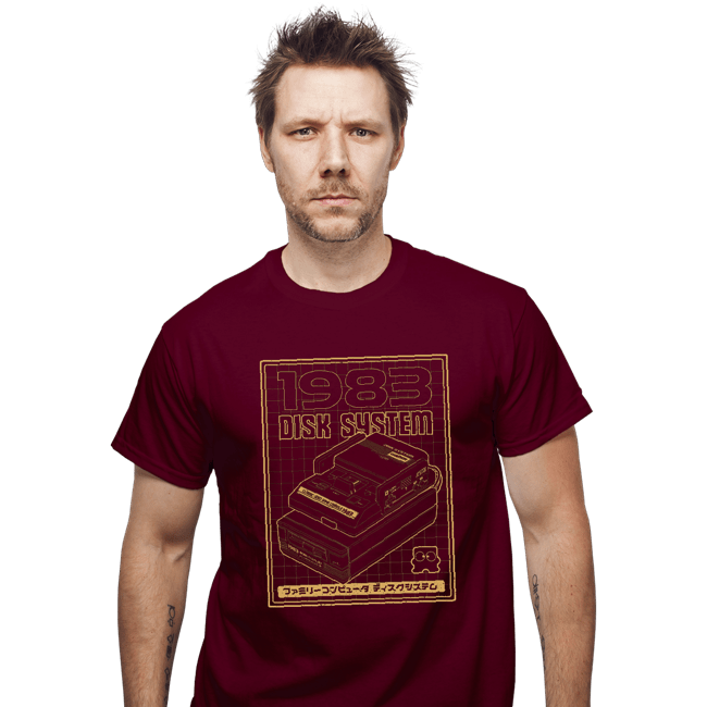 Secret_Shirts T-Shirts, Unisex / Small / Maroon Disk System