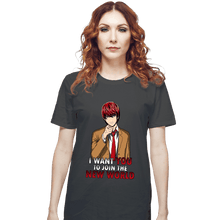 Load image into Gallery viewer, Shirts T-Shirts, Unisex / Small / Charcoal Support Kira
