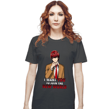 Load image into Gallery viewer, Shirts T-Shirts, Unisex / Small / Charcoal Support Kira
