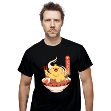 Load image into Gallery viewer, Shirts T-Shirts, Unisex / Small / Black Fat Chocobo Ramen
