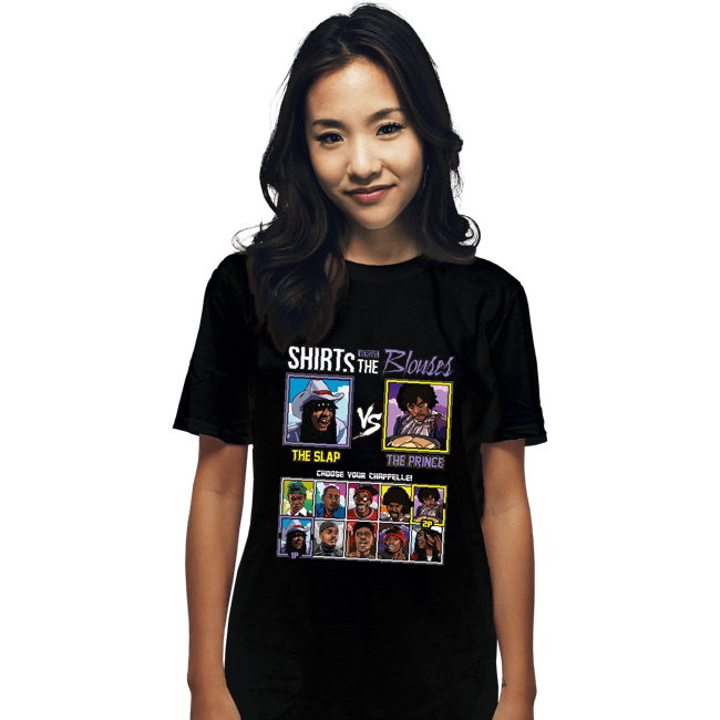 Secret_Shirts T-Shirts, Unisex / Small / Black Shirts VS. Blouses