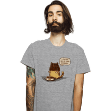 Load image into Gallery viewer, Secret_Shirts T-Shirts, Unisex / Small / Sports Grey My Lack of Food Is Disturbing
