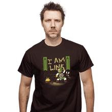 Load image into Gallery viewer, Shirts T-Shirts, Unisex / Small / Dark Chocolate I Am Link
