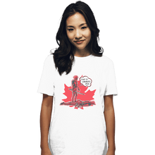 Load image into Gallery viewer, Shirts T-Shirts, Unisex / Small / White Canada&#39;s Ass
