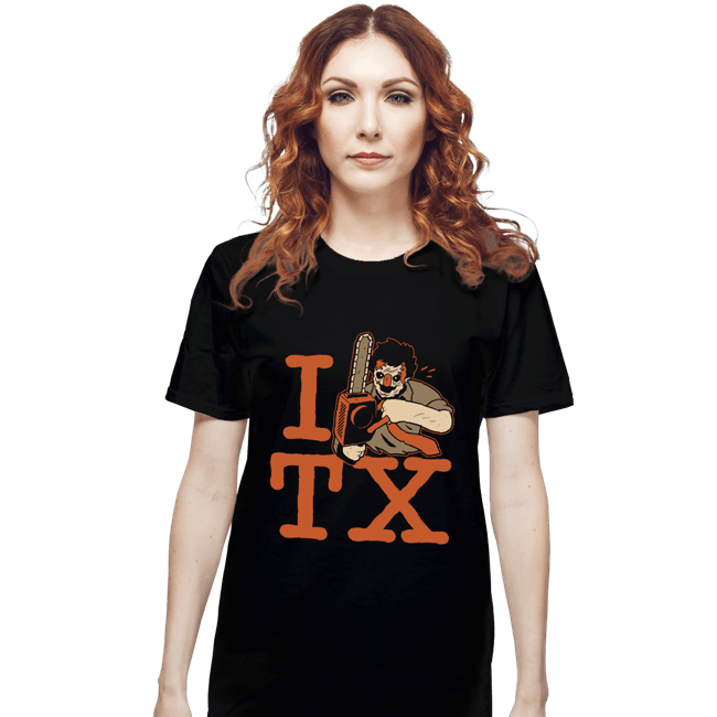 Secret_Shirts T-Shirts, Unisex / Small / Black I Love TX