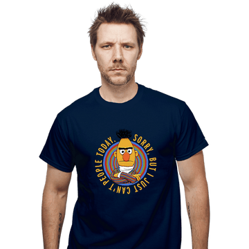 Shirts T-Shirts, Unisex / Small / Navy I Can't People Today
