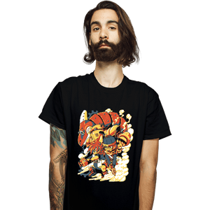 Daily_Deal_Shirts T-Shirts, Unisex / Small / Black Chrono Heroes