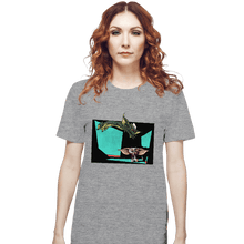 Load image into Gallery viewer, Daily_Deal_Shirts T-Shirts, Unisex / Small / Sports Grey Gizmo And Stripe
