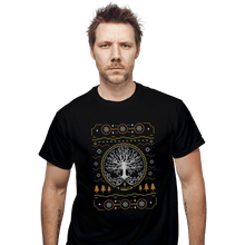 Load image into Gallery viewer, Shirts T-Shirts, Unisex / Small / Black Grace Golden Tree Ugly Sweater
