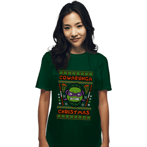 Shirts T-Shirts, Unisex / Small / Forest Donatello Christmas