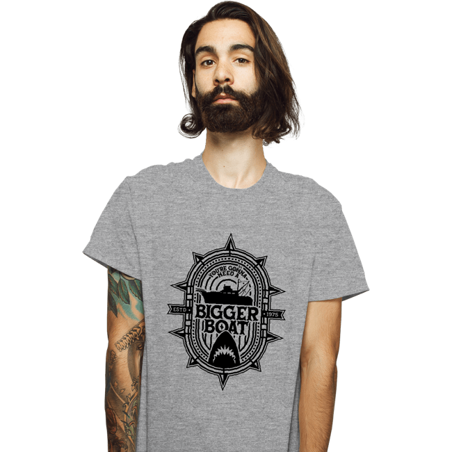 Secret_Shirts T-Shirts, Unisex / Small / Sports Grey Bigger Boat