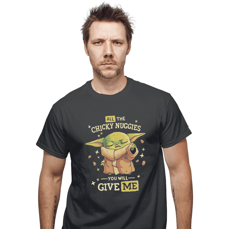 Shirts T-Shirts, Unisex / Small / Charcoal Baby Force