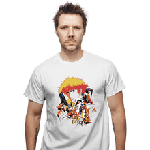 Load image into Gallery viewer, Daily_Deal_Shirts T-Shirts, Unisex / Small / White Retro Space Cowboy
