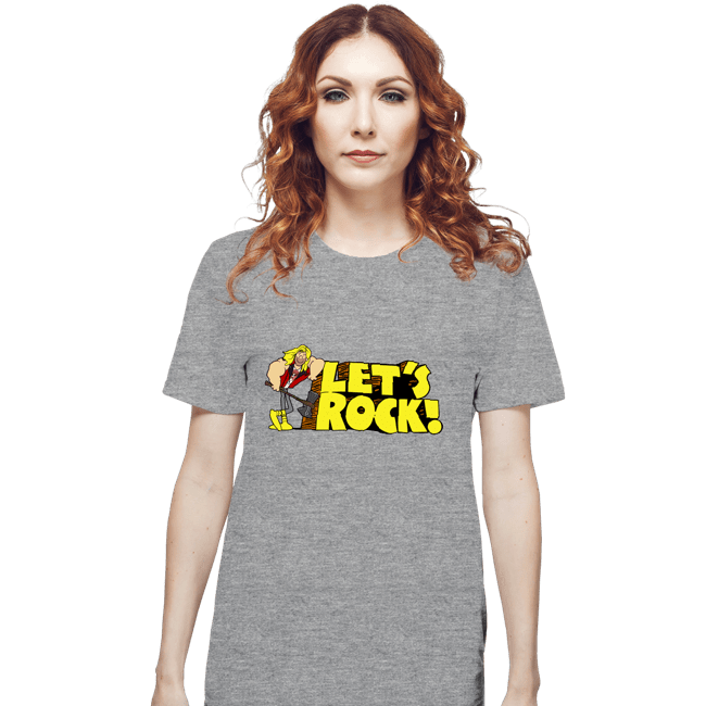 Secret_Shirts T-Shirts, Unisex / Small / Sports Grey Let's Rock