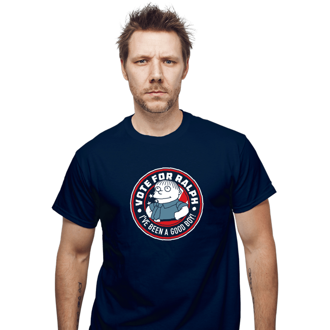 Shirts T-Shirts, Unisex / Small / Navy Vote For Ralph