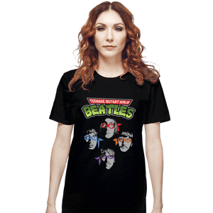 Shirts T-Shirts, Unisex / Small / Black Ninja Beatles