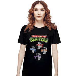 Shirts T-Shirts, Unisex / Small / Black Ninja Beatles