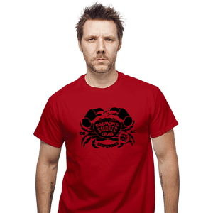 Daily_Deal_Shirts T-Shirts, Unisex / Small / Red Daemon's Smoked Crab