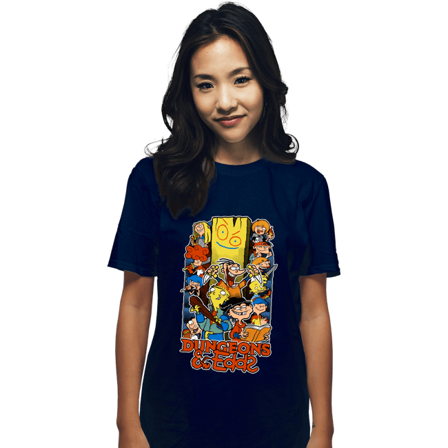 Secret_Shirts T-Shirts, Unisex / Small / Navy Dungeons And Edds