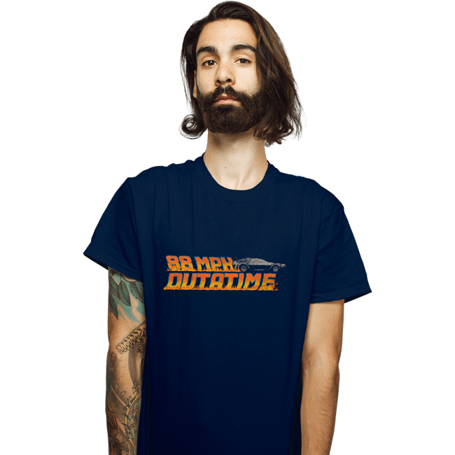 Daily_Deal_Shirts T-Shirts, Unisex / Small / Navy Vintage Outatime
