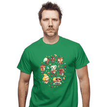 Load image into Gallery viewer, Secret_Shirts T-Shirts, Unisex / Small / Irish Green On Tarantula Island
