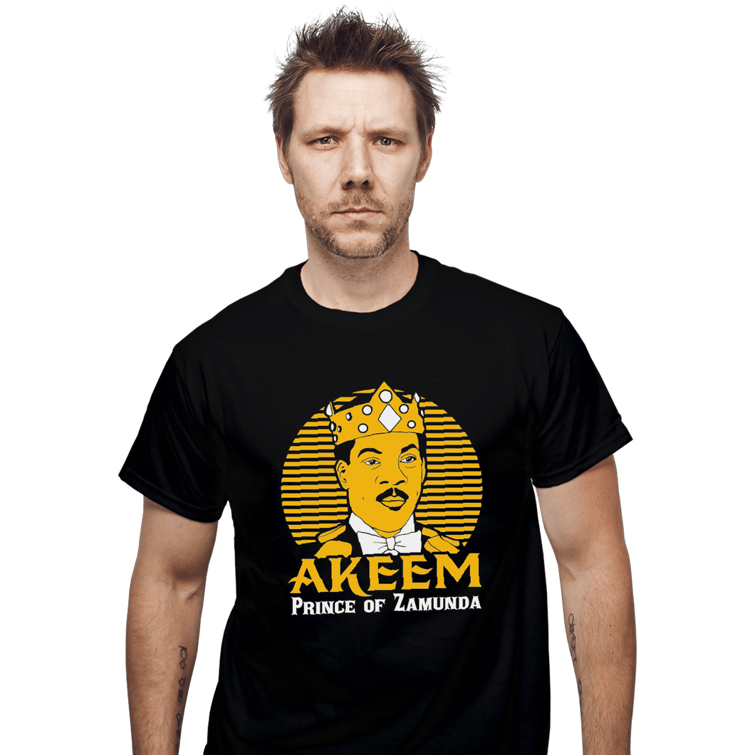 Shirts T-Shirts, Unisex / Small / Black Akeem