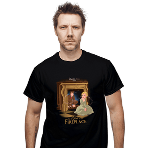 Shirts T-Shirts, Unisex / Small / Black The Girl In The Fireplace