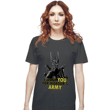 Load image into Gallery viewer, Shirts T-Shirts, Unisex / Small / Charcoal Mordor&#39;s Army
