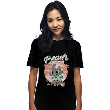 Shirts T-Shirts, Unisex / Small / Black Summer Dragon