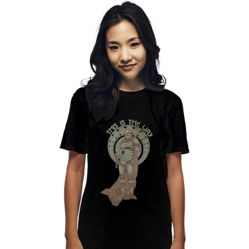 Shirts T-Shirts, Unisex / Small / Black Mando Nouveau