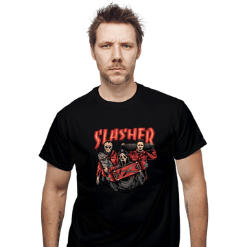 Daily_Deal_Shirts T-Shirts, Unisex / Small / Black Slasher Club
