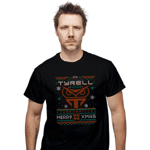 Daily_Deal_Shirts T-Shirts, Unisex / Small / Black Happy Replicant Xmas