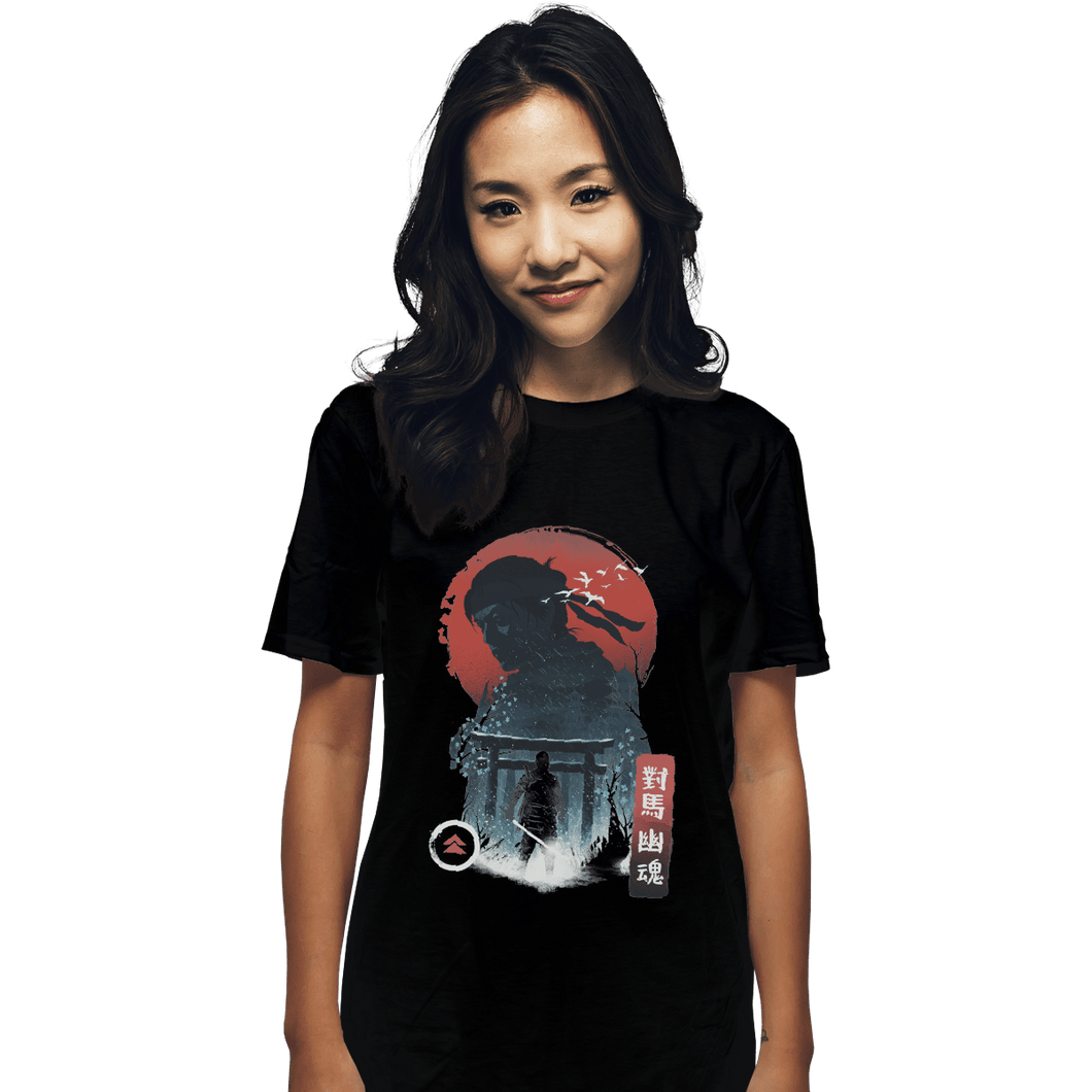 Shirts T-Shirts, Unisex / Small / Black Samurai Warrior