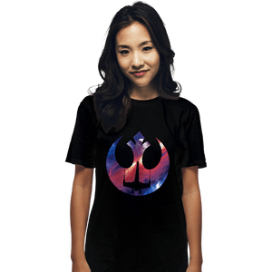 Shirts T-Shirts, Unisex / Small / Black Rebel Galaxy