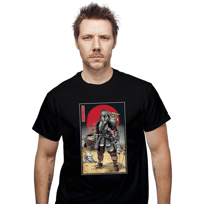 Secret_Shirts T-Shirts, Unisex / Small / Black Lone Ronin And Cub.