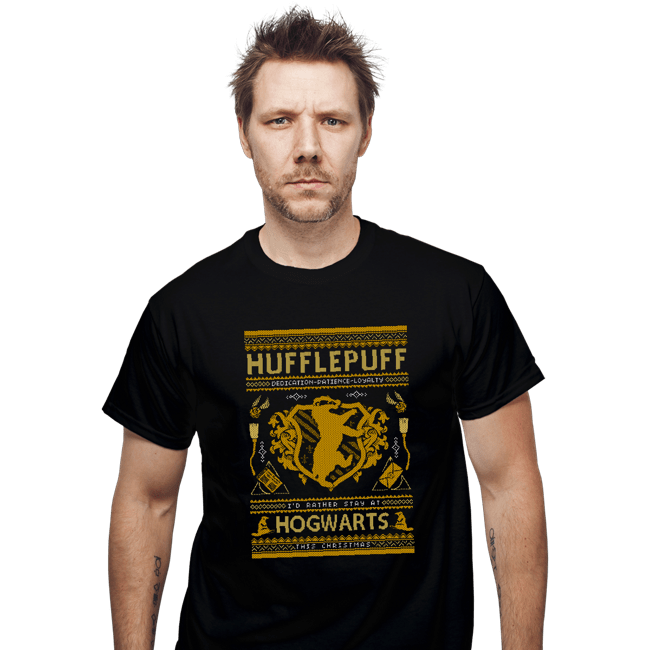 Shirts T-Shirts, Unisex / Small / Black Hufflepuff Sweater