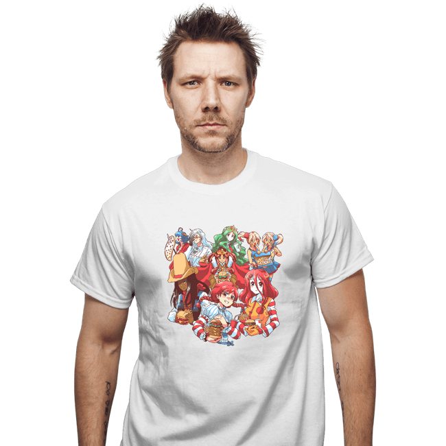 Secret_Shirts T-Shirts, Unisex / Small / White Fast Waifus!