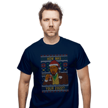 Load image into Gallery viewer, Secret_Shirts T-Shirts, Unisex / Small / Navy How Was 2022 Meme Sweater
