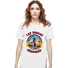 Load image into Gallery viewer, Secret_Shirts T-Shirts, Unisex / Small / White Las Perras Hermanas
