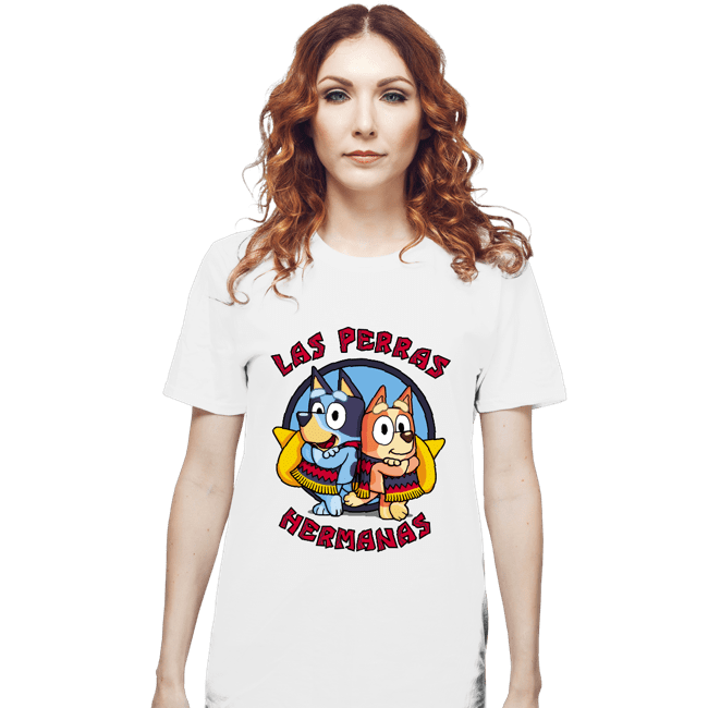 Secret_Shirts T-Shirts, Unisex / Small / White Las Perras Hermanas