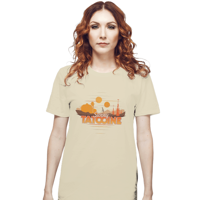 Shirts T-Shirts, Unisex / Small / Natural Sunny Tatooine