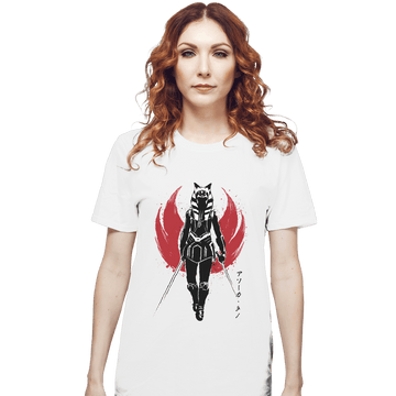 Shirts T-Shirts, Unisex / Small / White Fulcrum Sumi-E