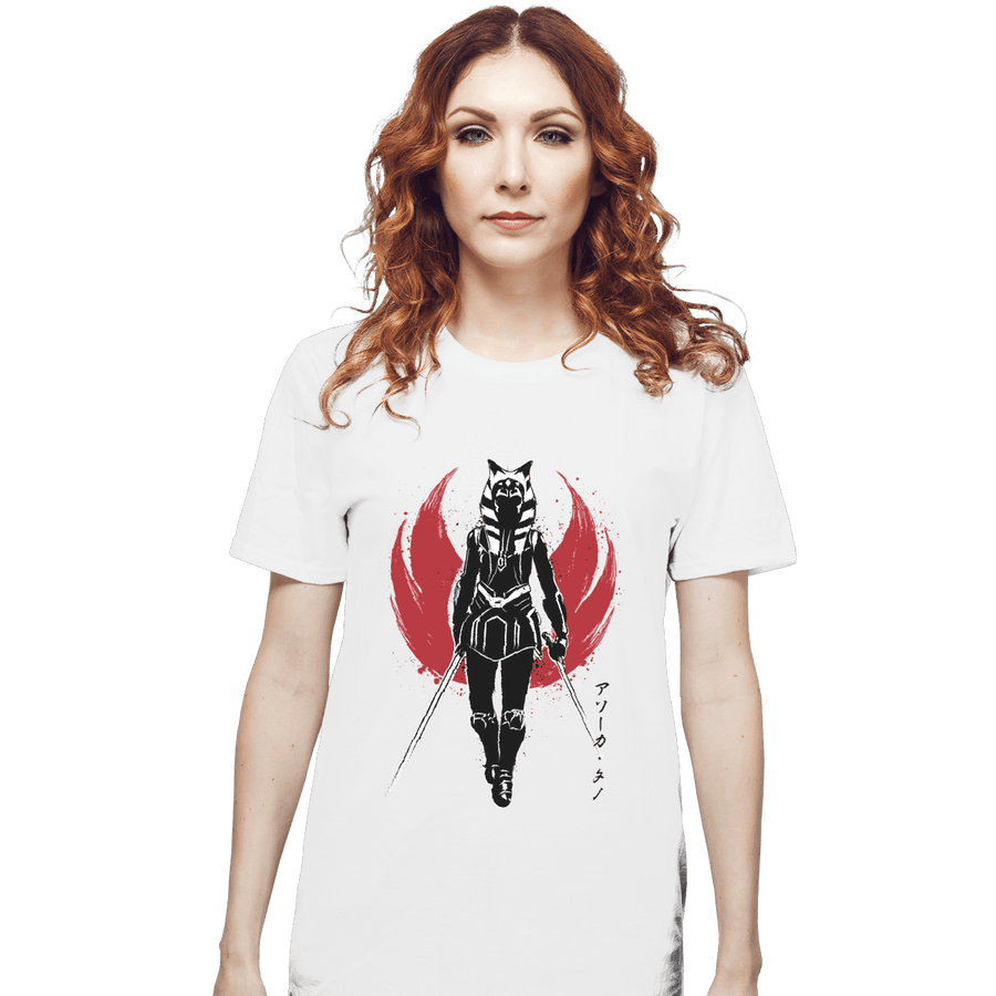 Shirts T-Shirts, Unisex / Small / White Fulcrum Sumi-E