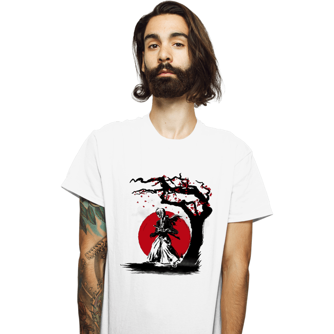 Shirts T-Shirts, Unisex / Small / White Wandering Samurai