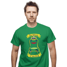 Load image into Gallery viewer, Daily_Deal_Shirts T-Shirts, Unisex / Small / Irish Green Froggy Chair Returns
