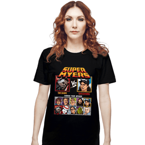 Daily_Deal_Shirts T-Shirts, Unisex / Small / Black Super Mike Myers