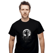 Load image into Gallery viewer, Shirts T-Shirts, Unisex / Small / Black Moonlight Cowboy
