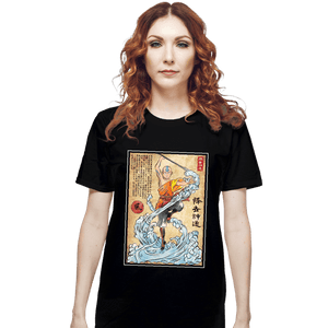 Daily_Deal_Shirts T-Shirts, Unisex / Small / Black Air Nomad Master Woodblock