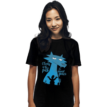 Load image into Gallery viewer, Secret_Shirts T-Shirts, Unisex / Small / Black Space Coyote Secret Sale
